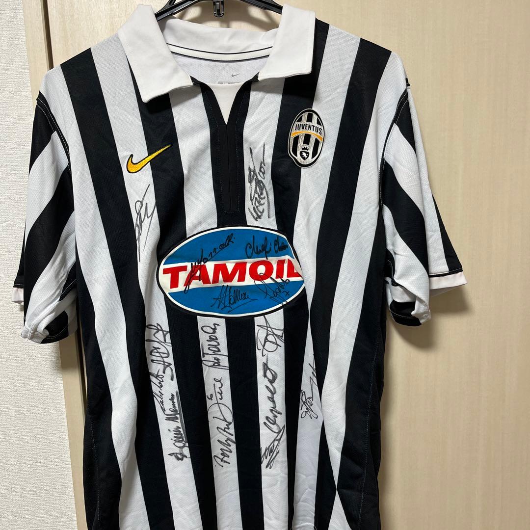 【週末値下】ユベントスレジェンド直筆サイン入りユニフォーム