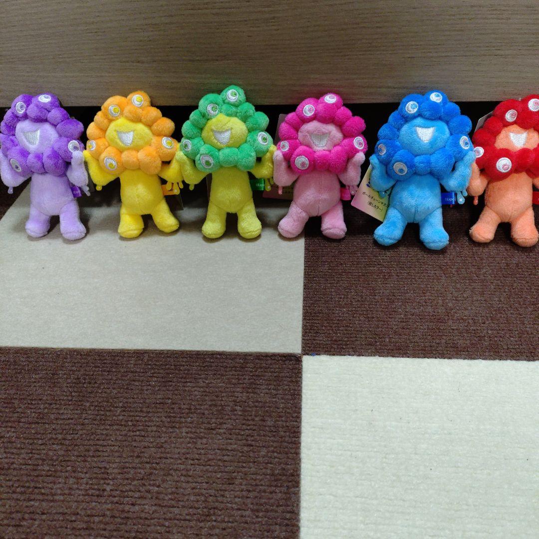 【新品お顔厳選！】推しカラーミャクミャク6体