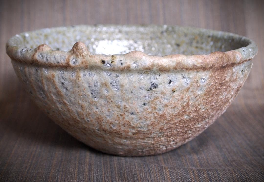 最上作★クリストファー・レイヴェンフォール【師：多久守】★備前《窯変》鉢★共箱