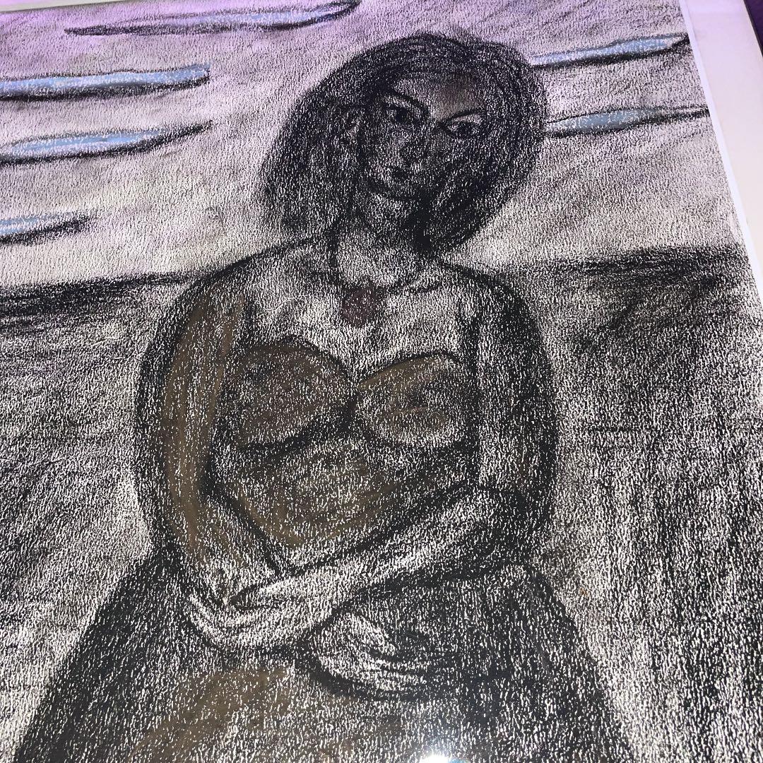 文化勲章受賞画家　林武　鑑定書付き