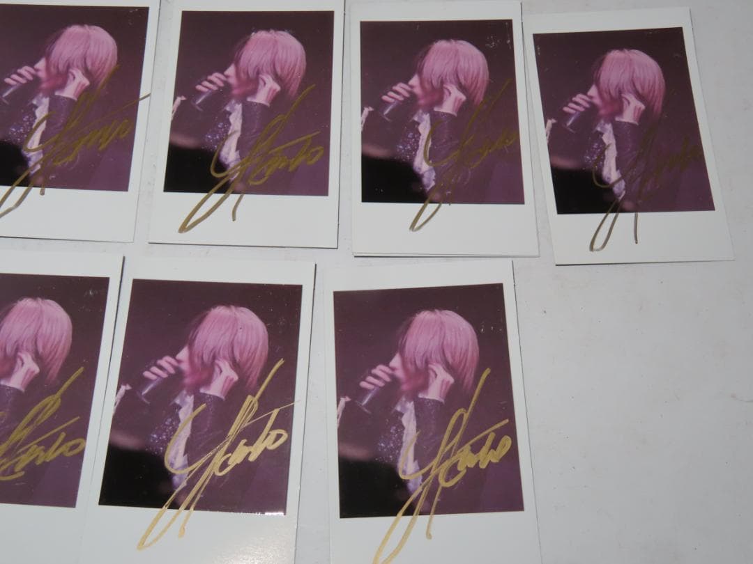 ゆきむら。　ナイトメア　チェキ サイン入り　9点