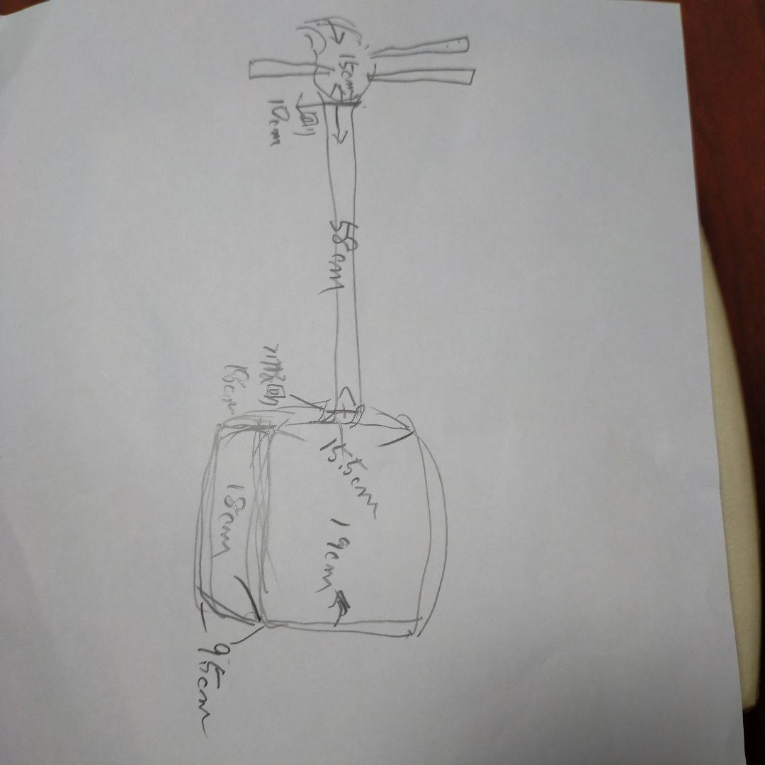 S SＸです修理要三味線と三味線二丁掛け2点お纏め