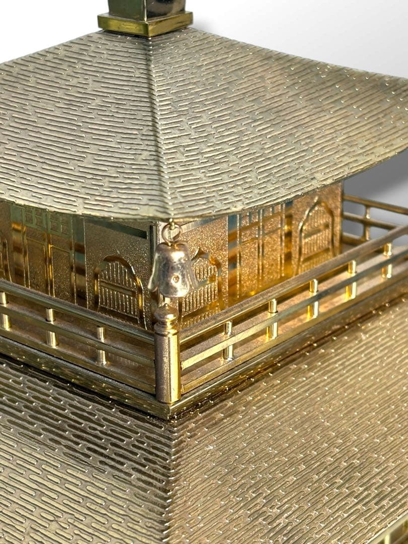 #金閣寺 真鍮製モデル ミニチュア　S-12