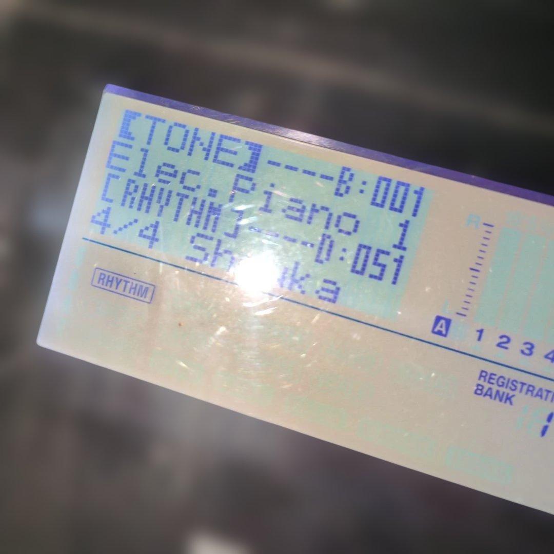 CASIO　WK-6600　本体　譜面台　アダプター