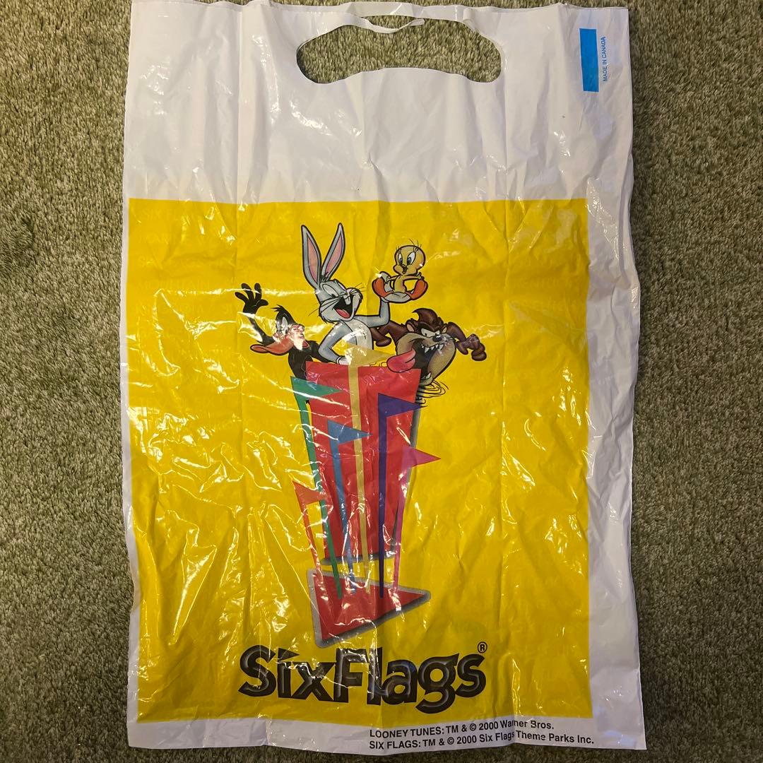 ワーナーブラザーズ　SixFlags キーホルダー