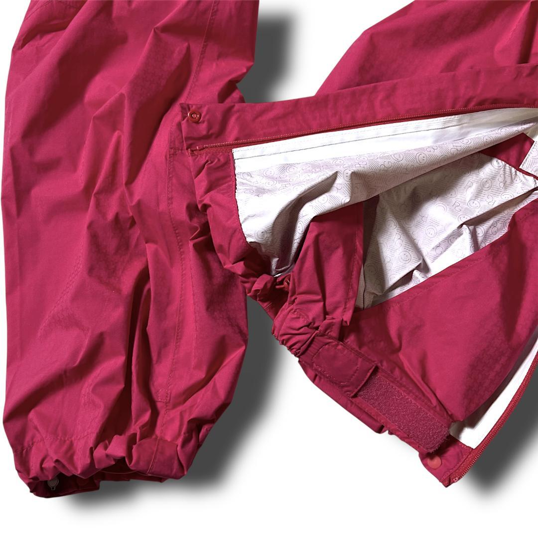 0 パーリーゲイツ AQUAX 撥水 防水 ビッグロゴ レインパンツ 090