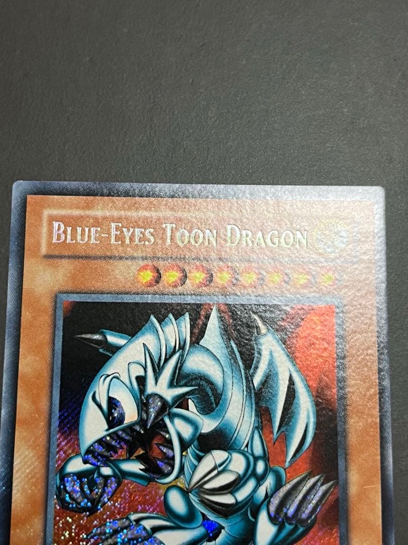 【ワンオーナー新品】ブルーアイズ・トゥーン・ドラゴン 旧アジア シークレットレア