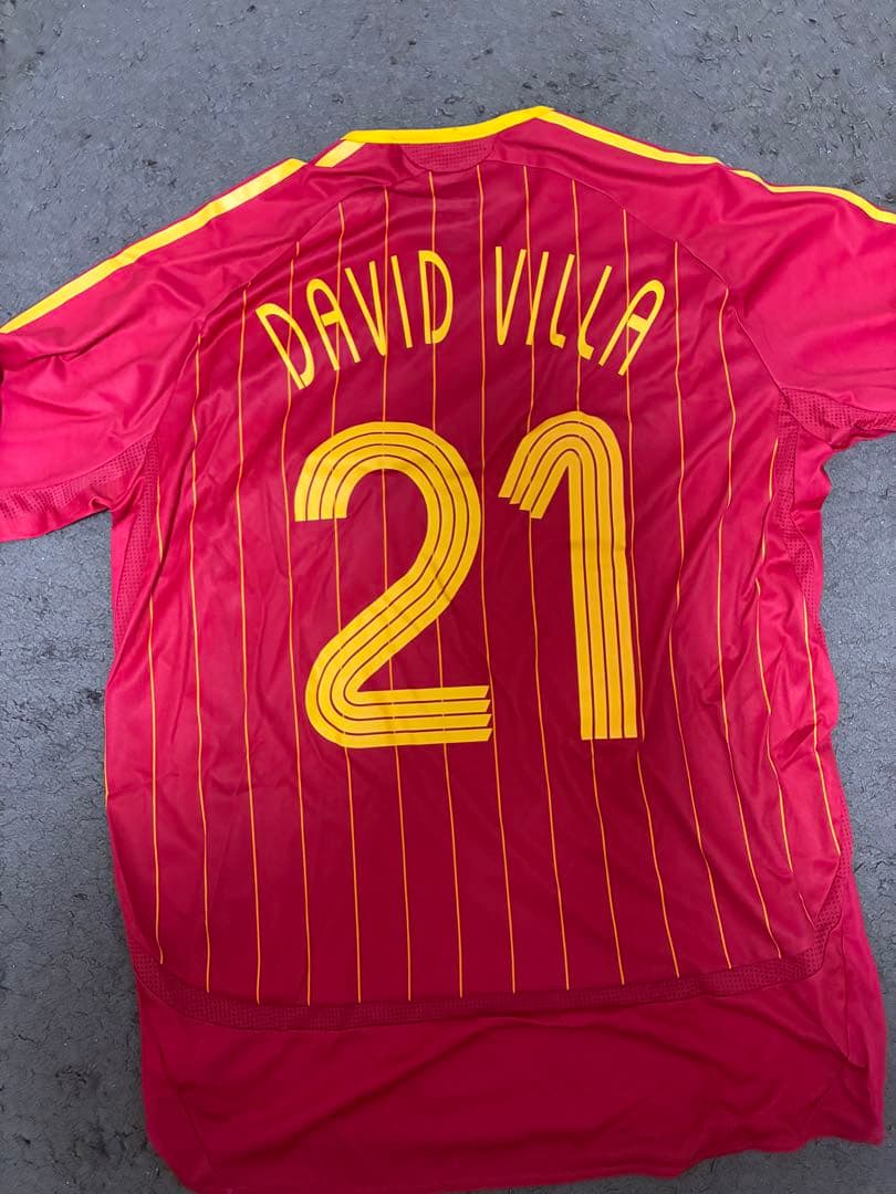 美品　スペイン代表2006 ビジャ21 フルセット