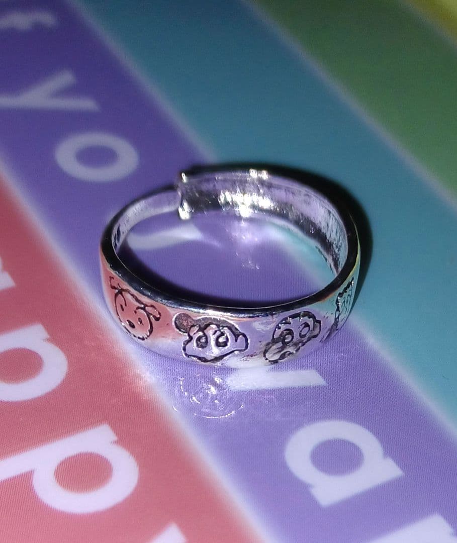 クレヨンしんちゃん☆指輪 シルバーリング