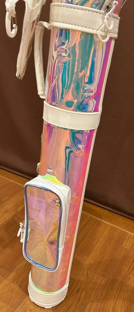 ピンクHONMA 本間ゴルフオーロラホログラフィックゴルフバッグ CC12060