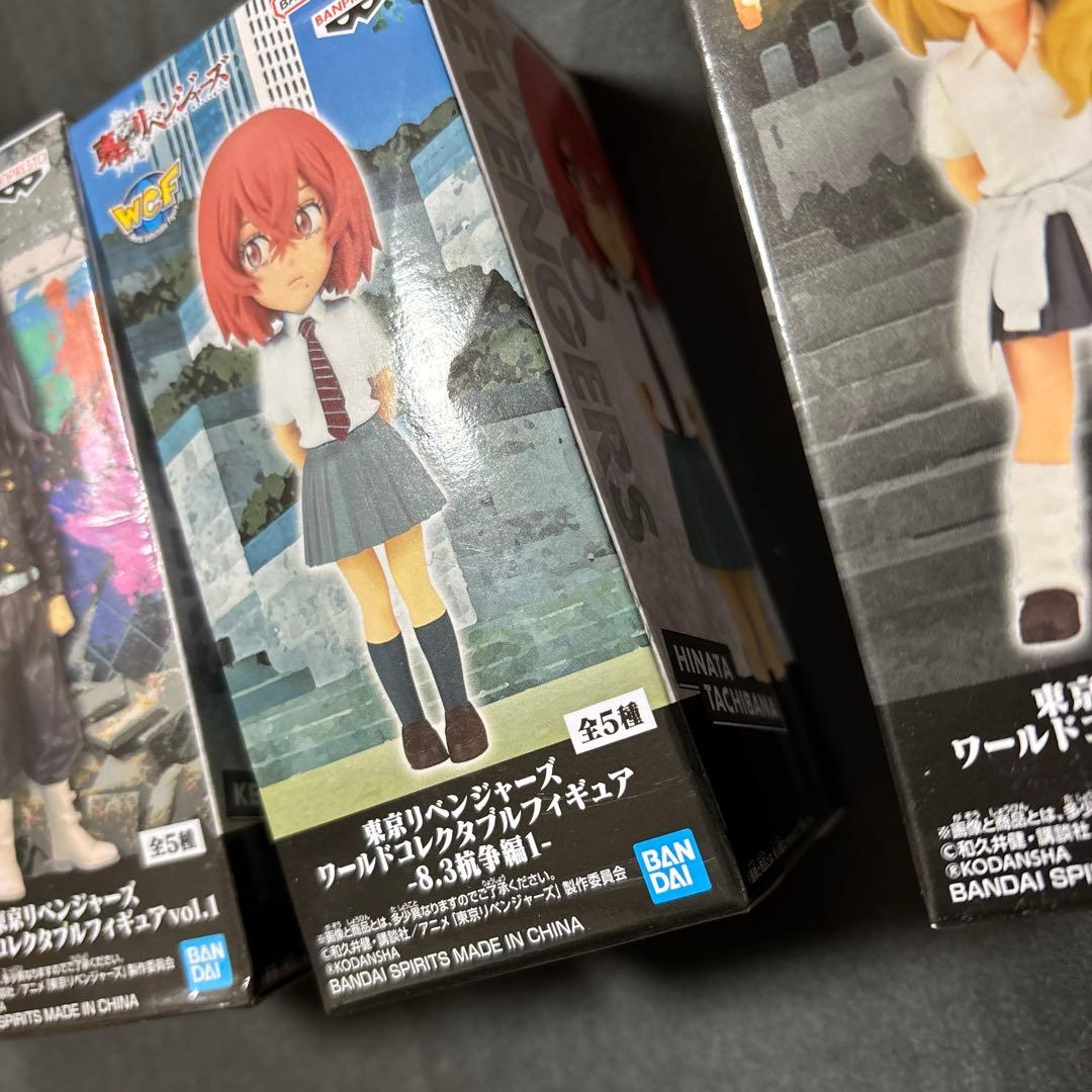 東京リベンジャーズ　ワールドコレクタブルフィギュア WCF 4個セット