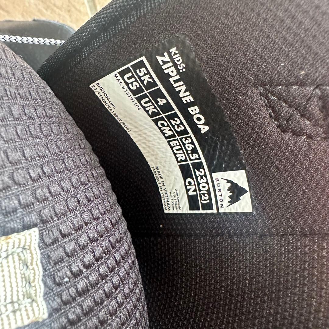 BURTON ZIPLINE BOA スノーボードブーツ 5K