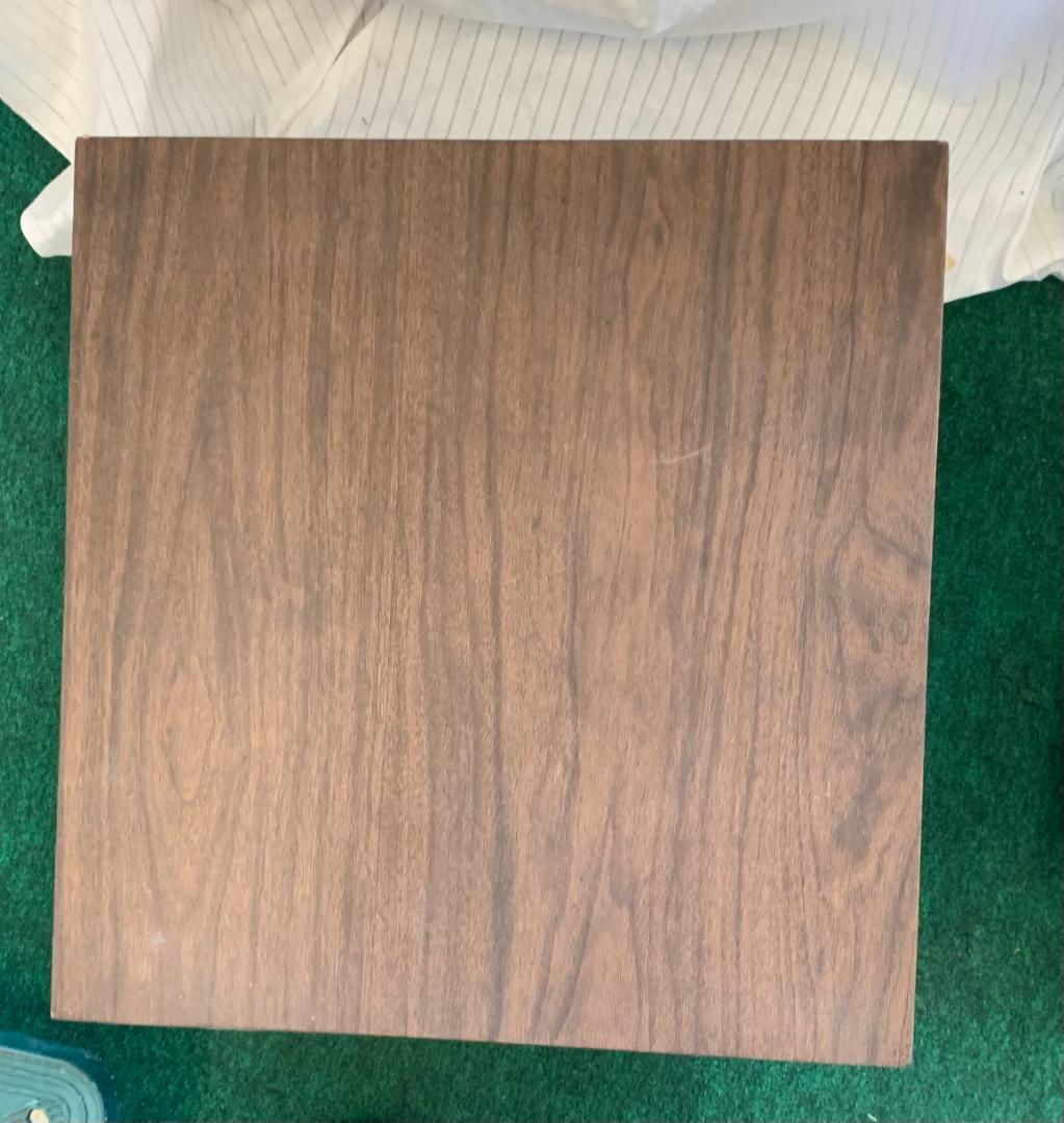 アンティーク!! 本榧 碁盤 囲碁 へそ無し 蓋付き 明治元年 現状品!!