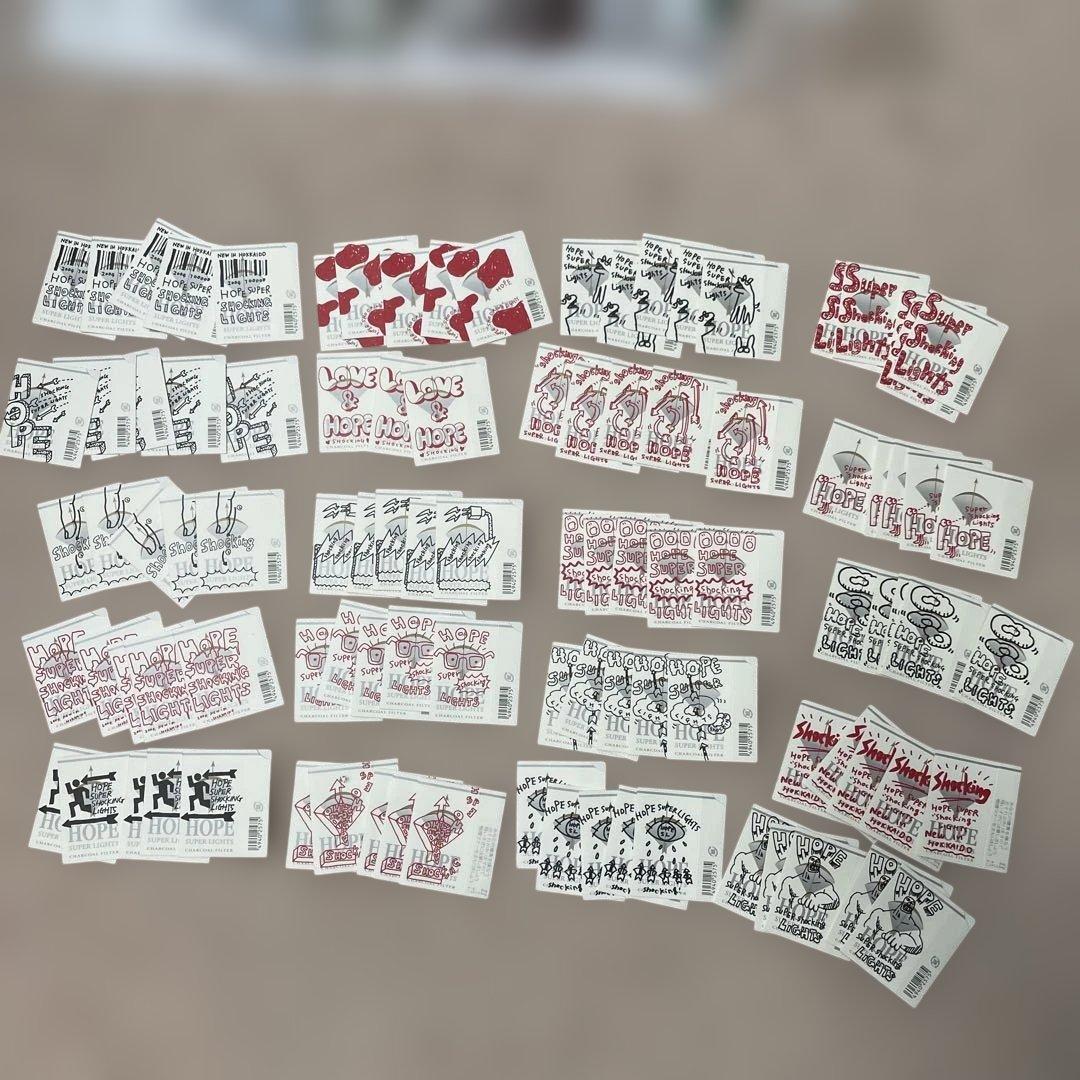 【昭和】【レトロ】【紙パケ】【HOPE】デザインスリーブ　20種類セット
