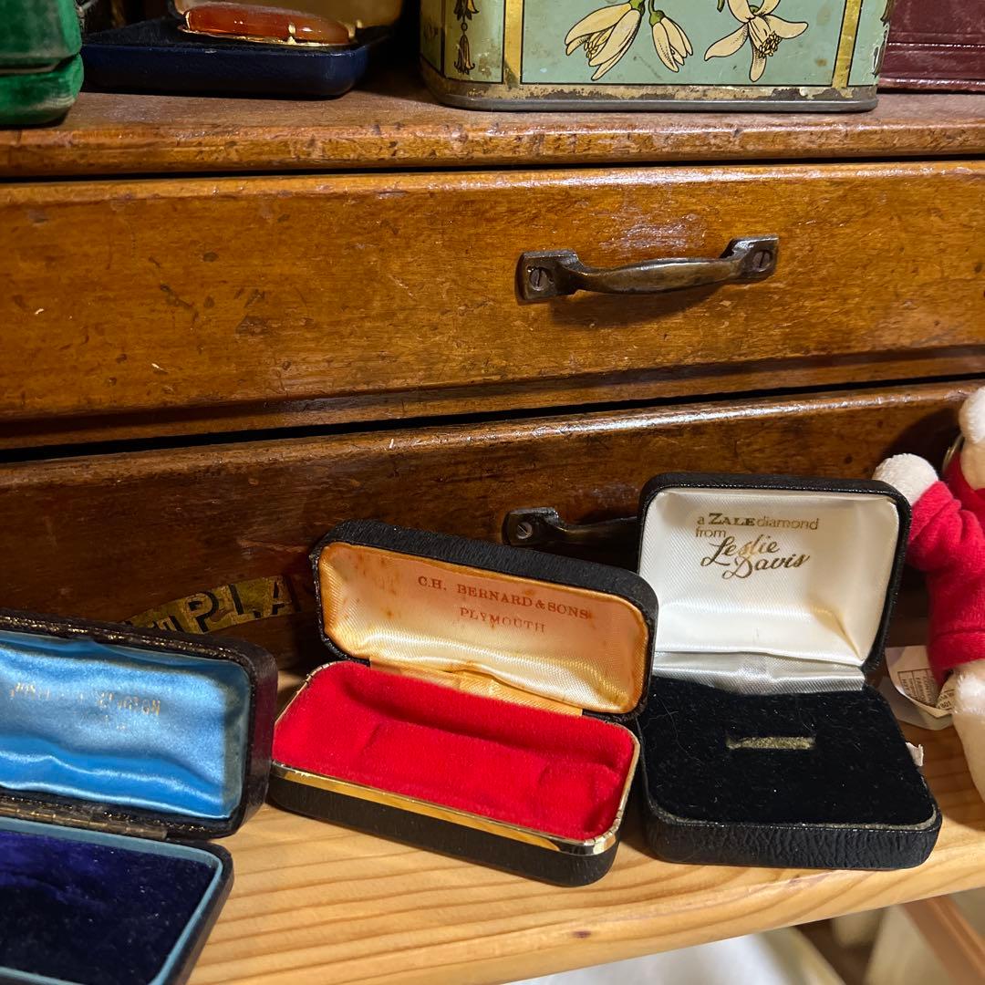 アンティーク、ブロカントジュエリーボックス3点