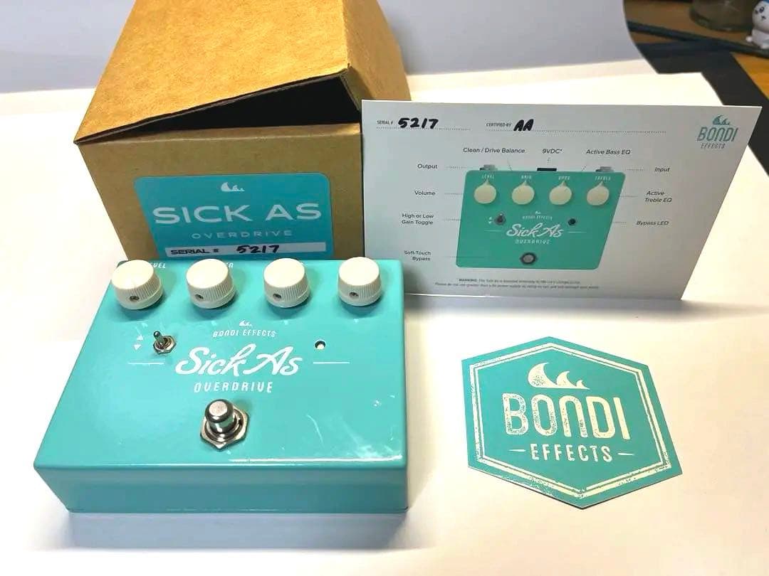 【土日限定値引】Bondi Effects Sick As Overdrive