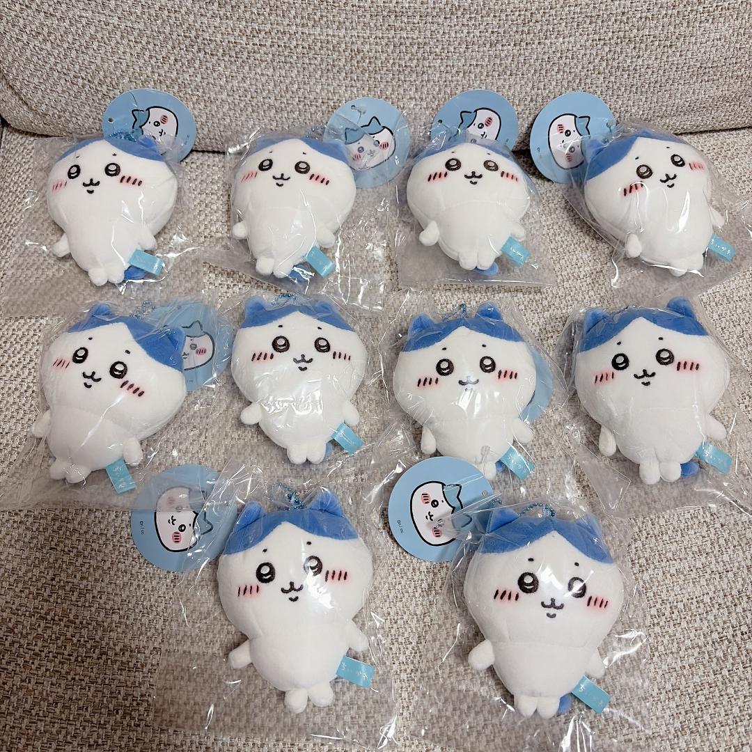 【新品】ちいかわ　もちっとぷちミニマスコット　ハチワレ　１０点セット