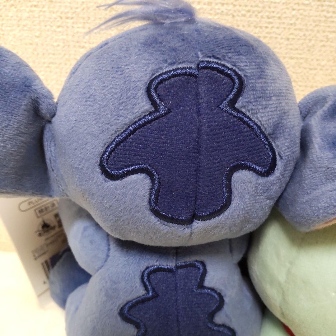 ディズニーストア　スティッチ＆スクランプ　バレンタインぬいぐるみ