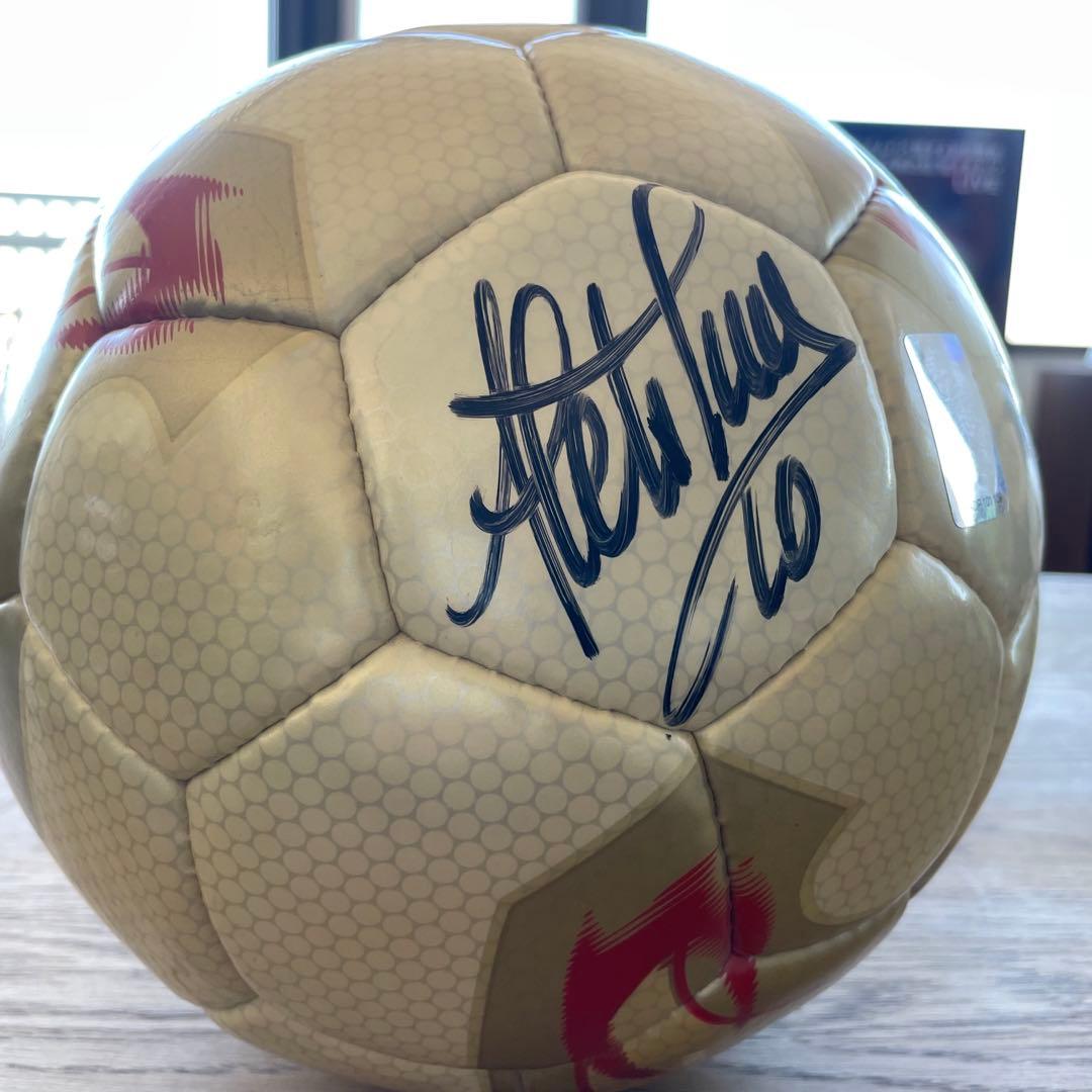 貴重　デルピエロサイン入　2002ワールドカップ公式ボール　Del Piero