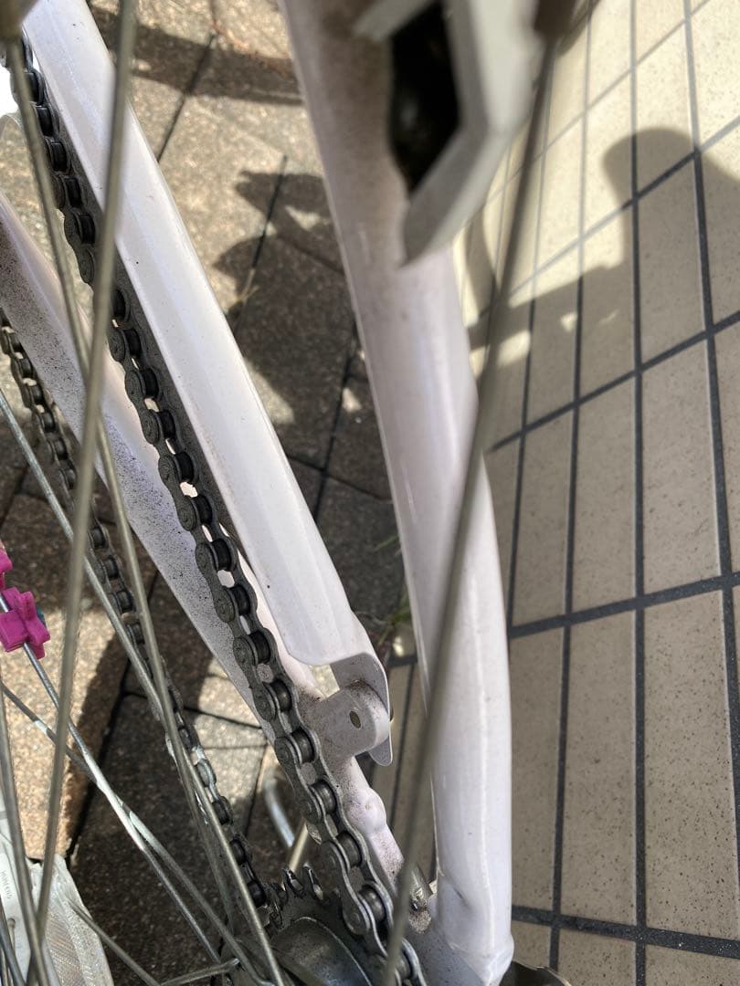 ブリヂストン　ワイルドベリー　白　20インチ　名古屋直接引取前提　子供　ジュニア