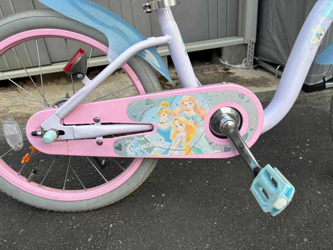 【神奈川県横浜市戸塚区】ディズニー プリンセス 自転車 女の子 子供用