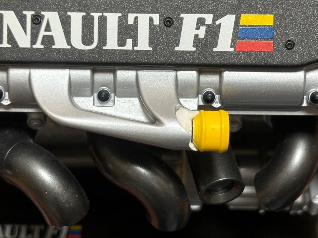 EXCEPTION 1/5 RENAULT F1 RS9 V10 エンジン訳あり