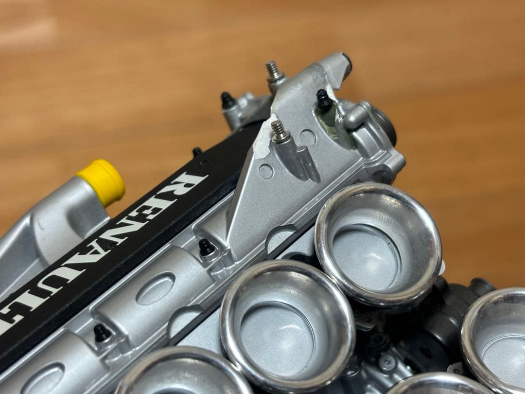 EXCEPTION 1/5 RENAULT F1 RS9 V10 エンジン訳あり