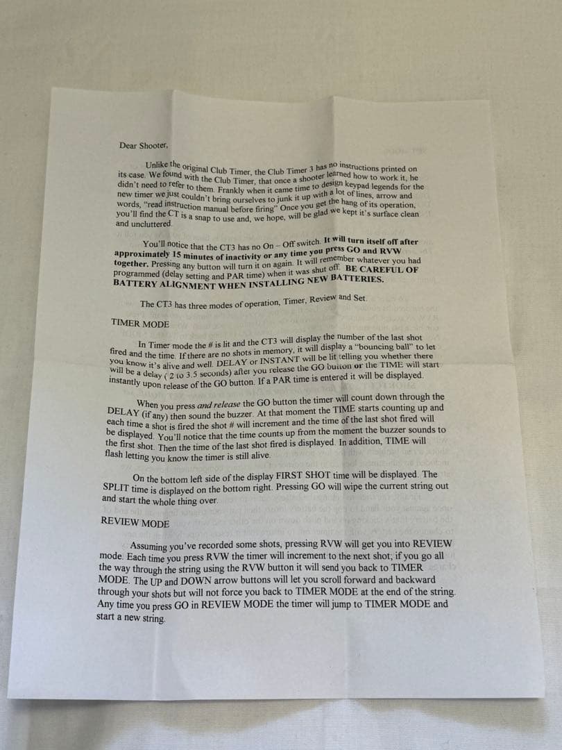 PACT Club Timer 3 ※箱・キャリーケース付き