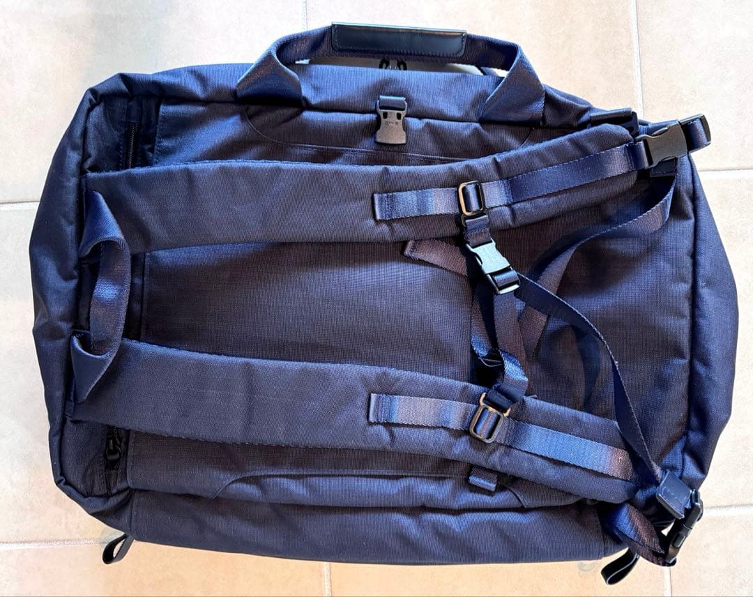 タイムセール！MILESTO 3way旅行用バッグ 機内持込 ネイビー