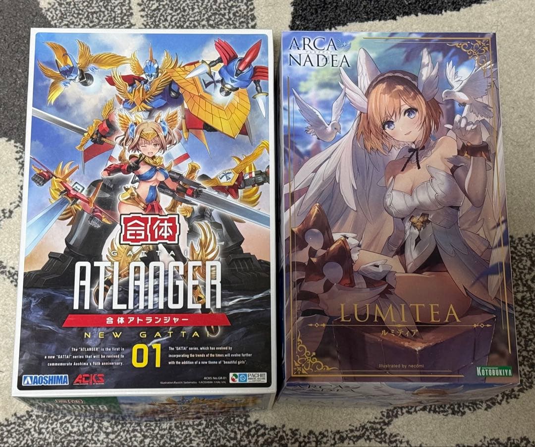 ACKS 合体アトランジャー & アルカナディア ルミティア 美プラ2種セット