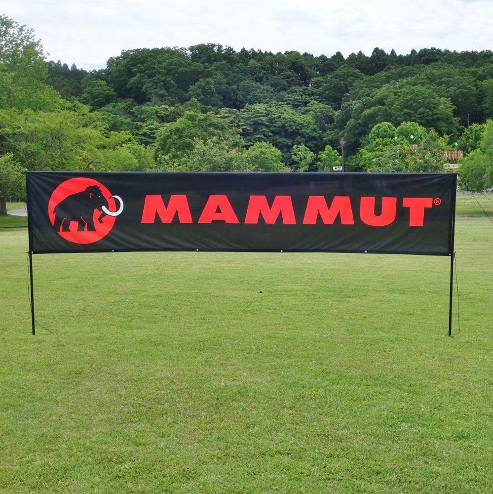 ツトム MAMMUT 大型 バナー フラッグ 旗 マムート 横幕