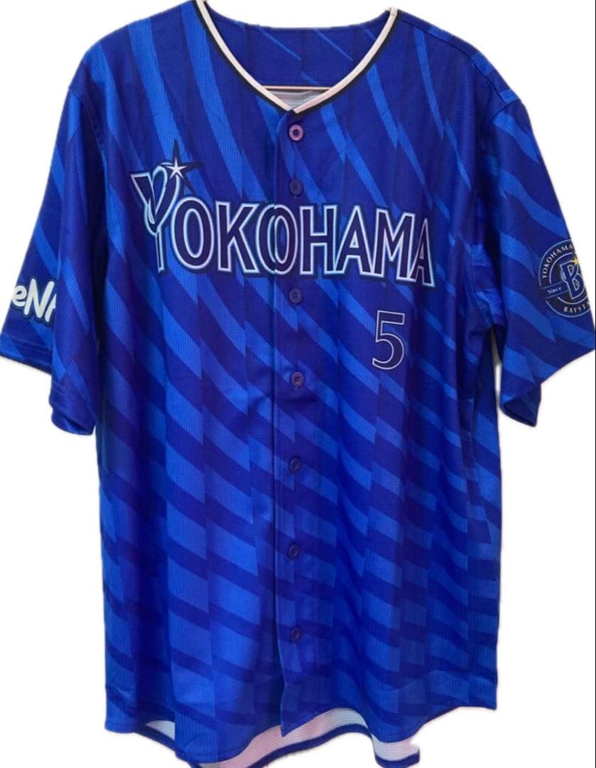美品未使用、横浜DeNAベイスターズ　松尾ユニフォームO