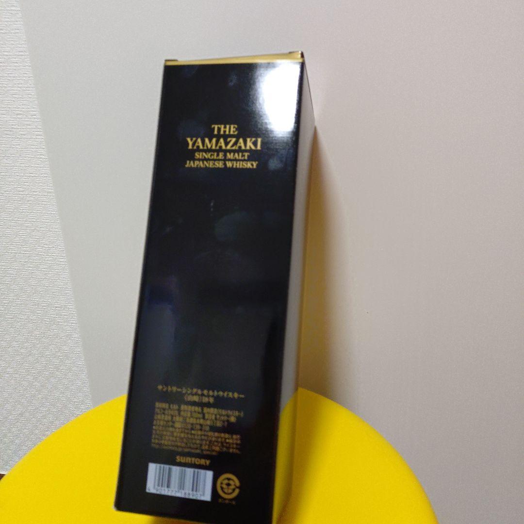 ★山崎 18年 サントリーシングルモルトウイスキー　化粧箱入り　ホロシール2枚