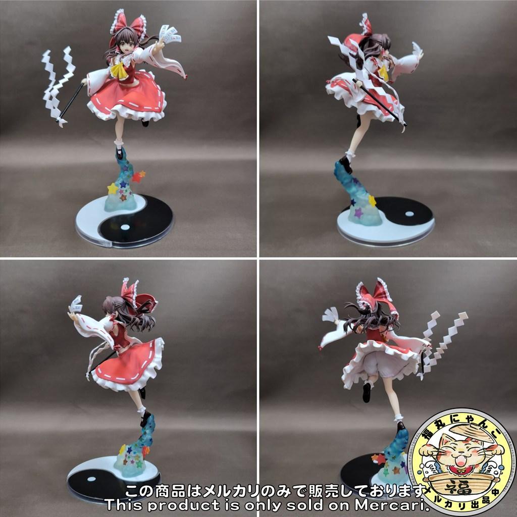 東方project 博麗霊夢 霧雨魔理沙　1/7 フィギュア　アニプレックス