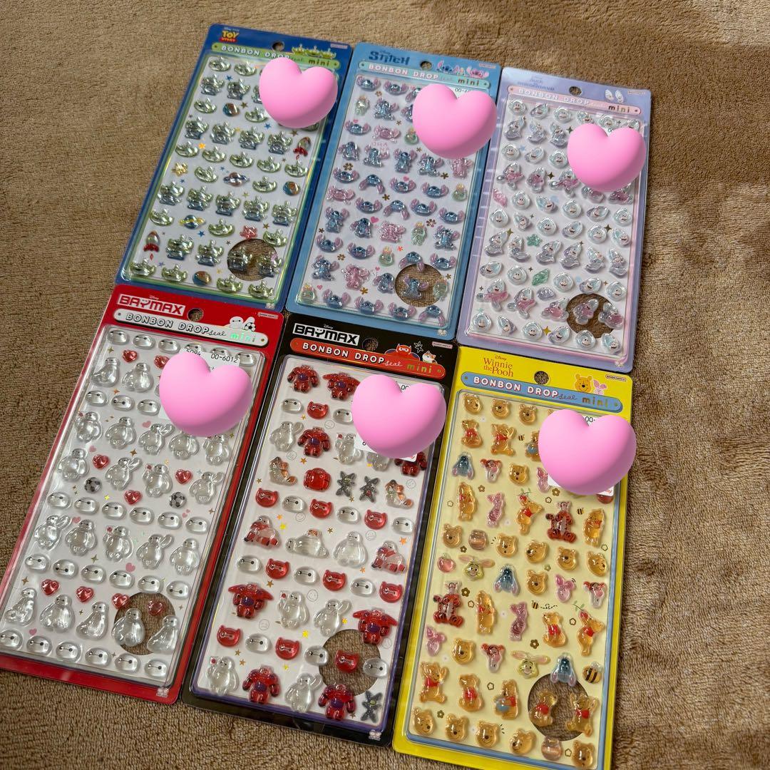 ボンボンドロップミニ 正規品 ディズニー6点セット