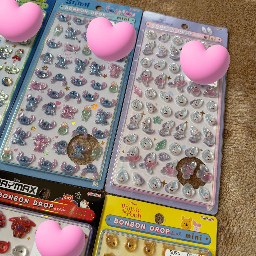 ボンボンドロップミニ 正規品 ディズニー6点セット