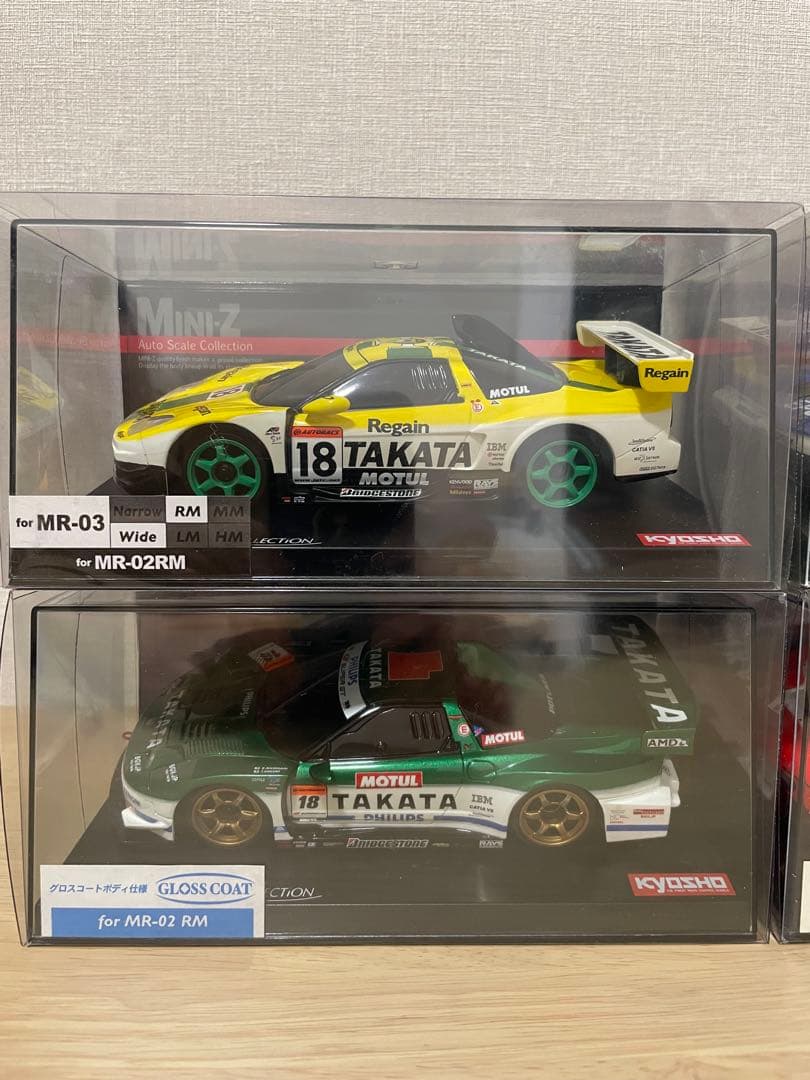 京商 ミニッツ NSX GT500 4台セット　オートスケールコレクション