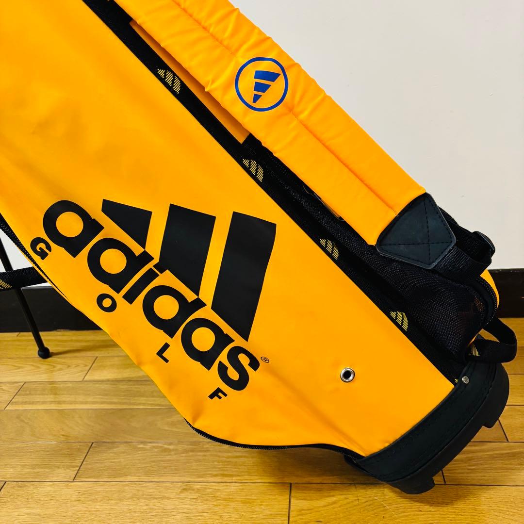【希少品】adidas アディダス　キャディバッグ スタンド式　3分割　送料込み