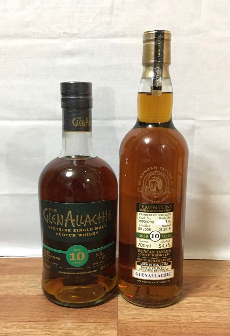 OB グレンアラヒー10年 バッチ7&ダンカンテイラー グレンアラヒー10年