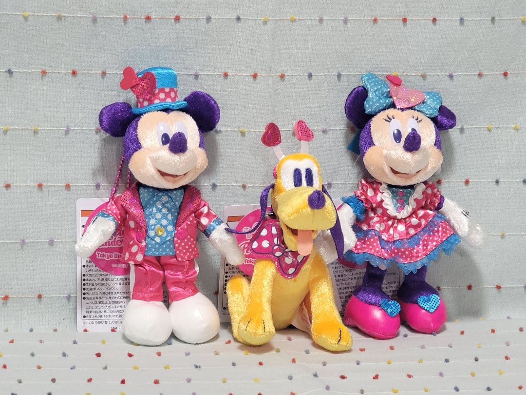 パルパルーザ ミニーのファンダーランド ぬいぐるみバッジ 東京ディズニーランド