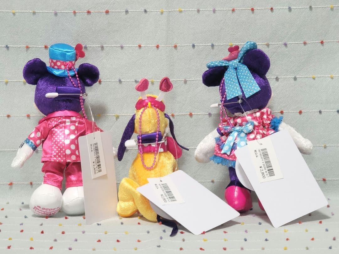 パルパルーザ ミニーのファンダーランド ぬいぐるみバッジ 東京ディズニーランド