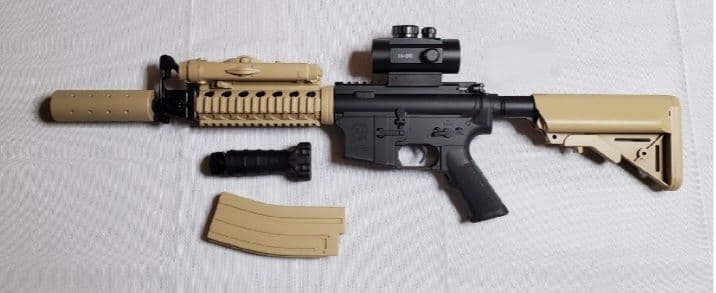 東京マルイ　M4　電動ガンボーイズ　デルタフォース　カスタム　改修品　10禁