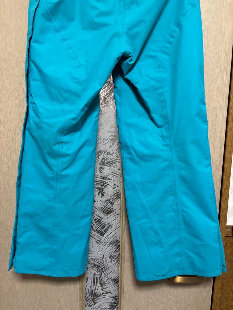 【極美品】phenix グレー ブルー　スキーウェア パンツ　フード　上下セット