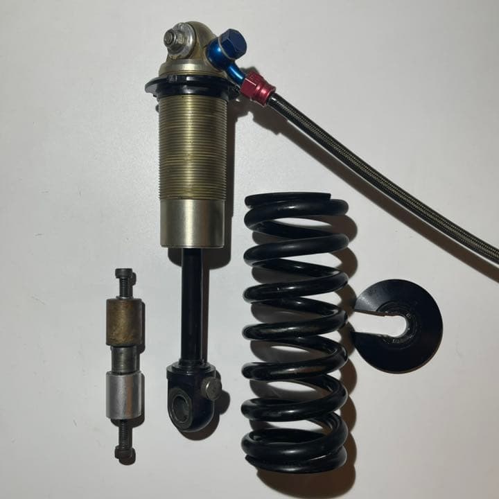 超激レア　三重県鈴鹿市　テックイン社製リアショック　ビンテージ　絶版　初期型