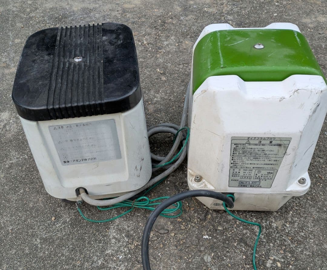 ジャンク　LP-200HN 安永 TKO-200 大晃機械工業　ブロワー　セット