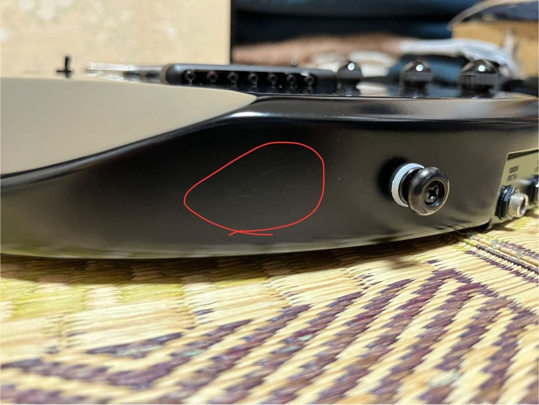 【土日限定価格】Music Man/JP7 Stealth Black7弦ギター