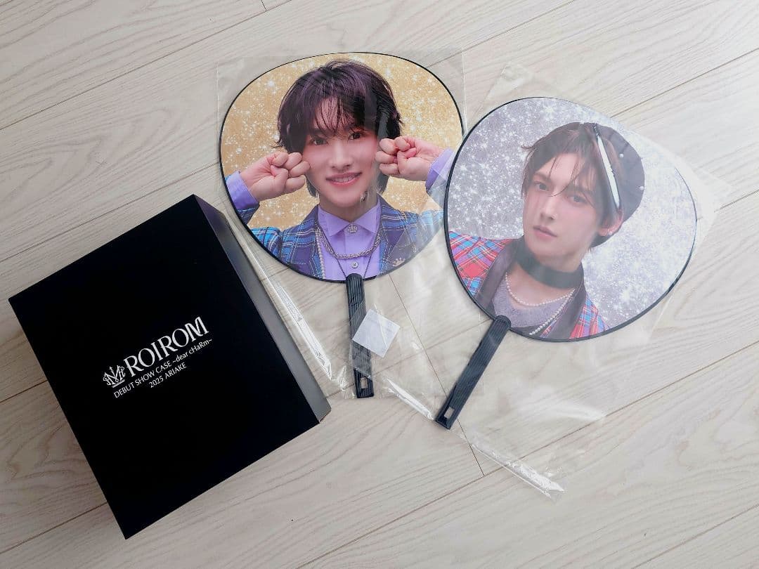 ROIROM FC限定　ペンライト　うちわ