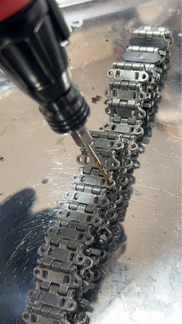 WPL E-1 1/16 新品 塗装 再組立て 金属履帯 等変更 新品 技適付き