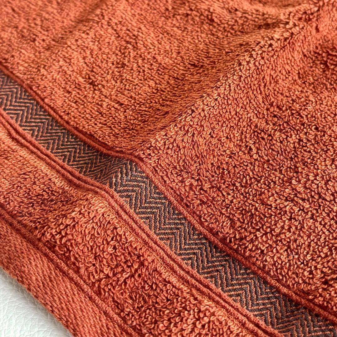 【タグ付き未使用】【エルメス】ハンドタオル タオルハンカチ コットン100