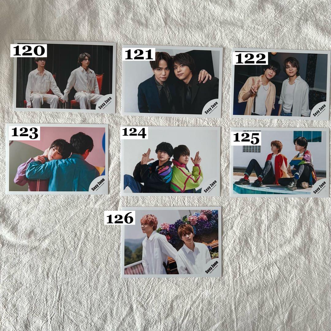 SexyZone timelesz 公式写真　佐藤勝利　菊池風磨　松島聡